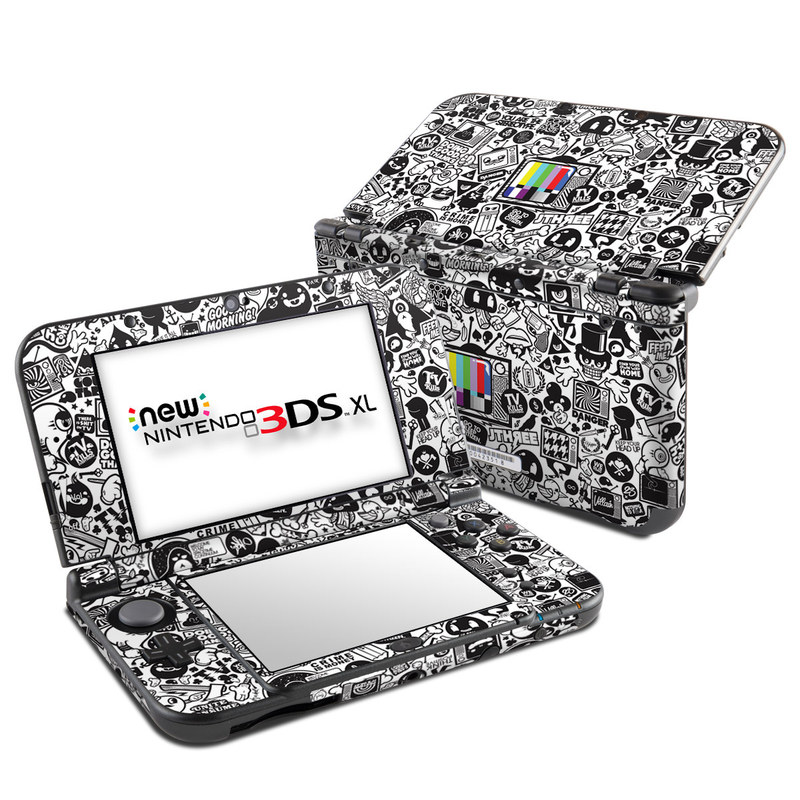Nintendo New 3DS XL Skin - TV Kills Everything (Image 1)