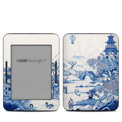 Barnes & Noble NOOK GlowLight 3 Skin - Blue Willow