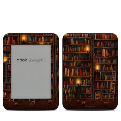 Barnes & Noble NOOK GlowLight 3 Skin - Library