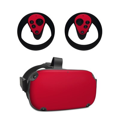 Oculus Quest Skin - Solid State Red