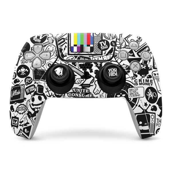Sony PS5 Controller Skin - TV Kills Everything