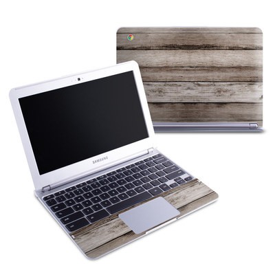 Samsung 11-6 Chromebook Skin - Barn Wood