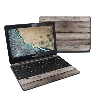Samsung Chromebook 3 Skin - Barn Wood