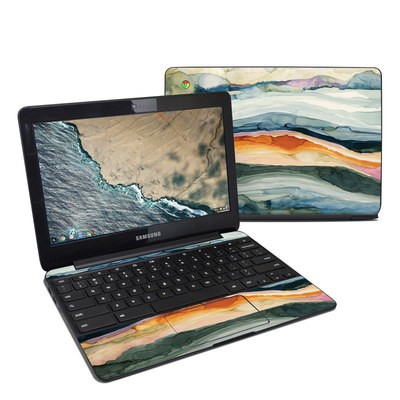 Samsung Chromebook 3 Skin - Layered Earth