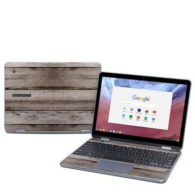 Samsung Chromebook Plus (2018) Skin - Barn Wood