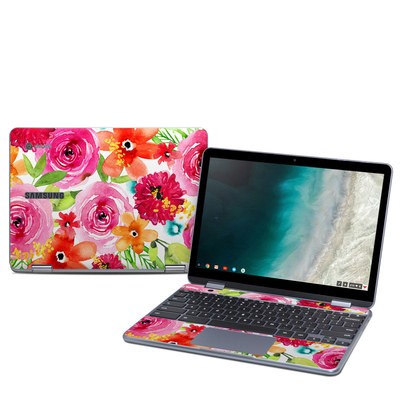 Samsung Chromebook Plus (2019) Skin - Floral Pop