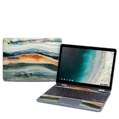 Samsung Chromebook Plus (2019) Skin - Layered Earth