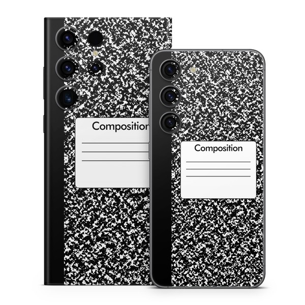 Samsung Galaxy S23 Skin - Composition Notebook