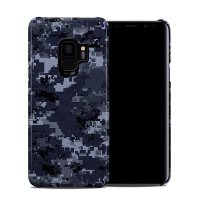 Samsung Galaxy S9 Clip Case - Digital Navy Camo