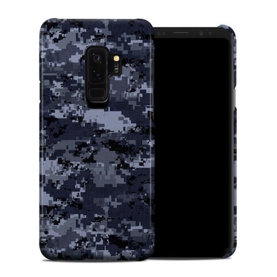 Samsung Galaxy S9 Plus Clip Case - Digital Navy Camo