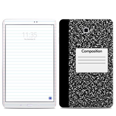 Samsung Galaxy Tab A Skin - Composition Notebook