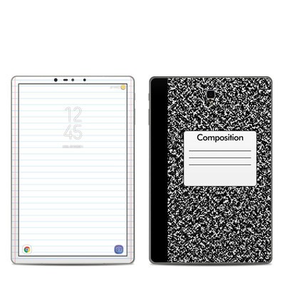 Samsung Galaxy Tab S4 Skin - Composition Notebook
