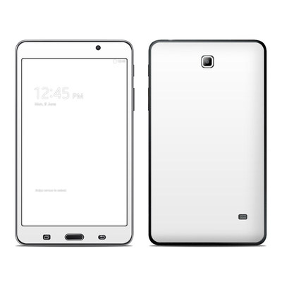 Samsung Galaxy Tab 4 7in Skin - Solid State White