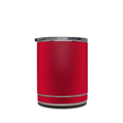 Skin for Yeti Rambler 10 oz Lowball - Solid State Red