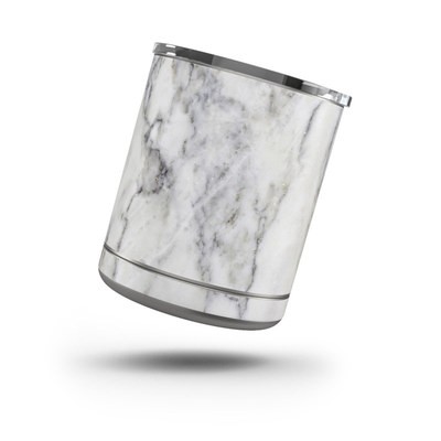 Skin for Yeti Rambler 10 oz Lowball - White Marble