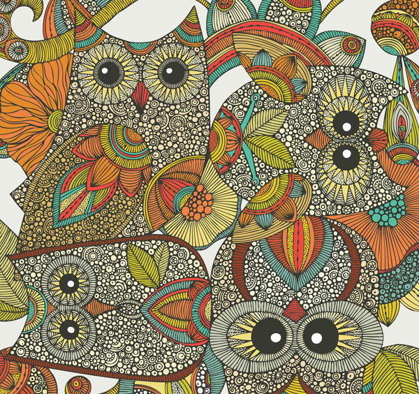OtterBox Symmetry iPhone 7 Plus Case Skin - 4 owls (Image 2)