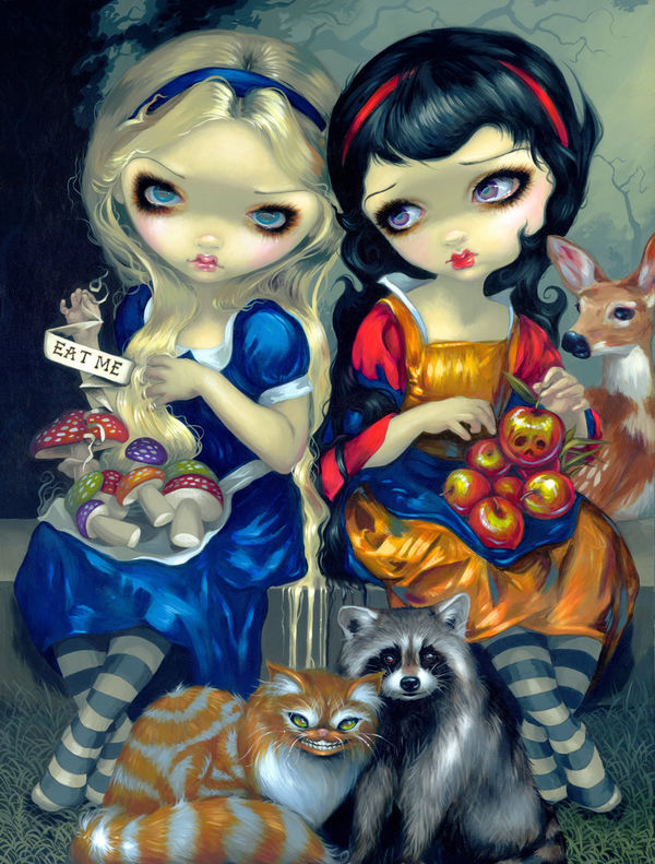 Tablet Sleeve - Alice & Snow White (Image 4)