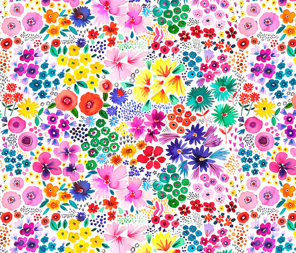 Tablet Sleeve - Artful Little Flowers (Image 4)