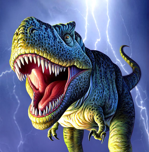 Wii Nunchuk Skin - Big Rex (Image 2)