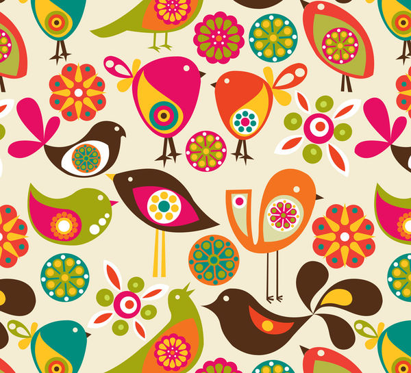 OtterBox Symmetry iPhone 7 Case Skin - Bird Flowers (Image 2)