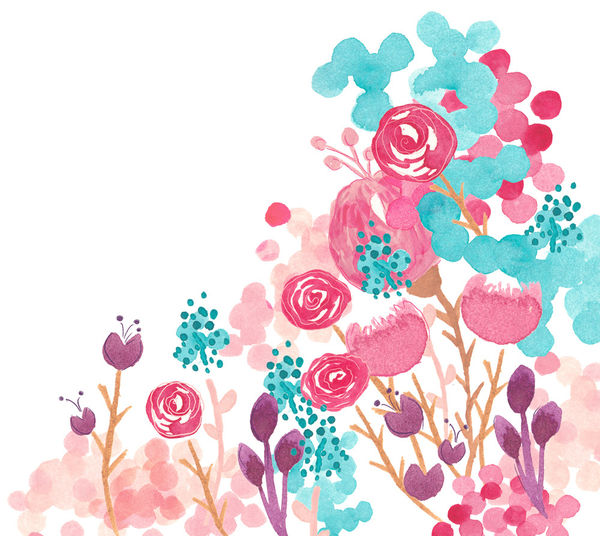 Apple iPad 5th Gen Skin - Blush Blossoms (Image 2)