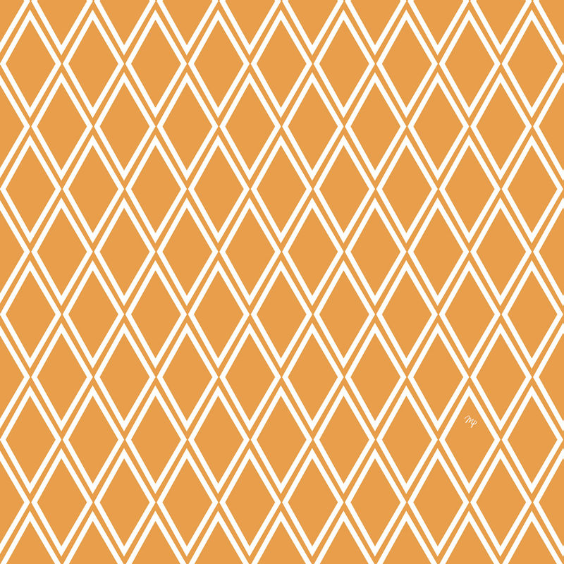 Orange Checks (Artwork)
