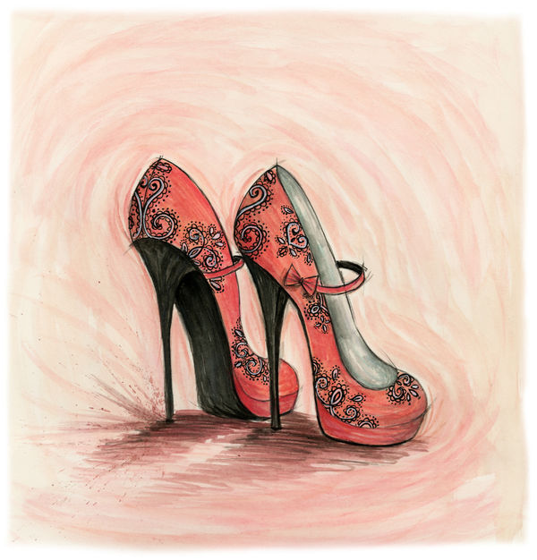 Coral Shoes (Artwork)