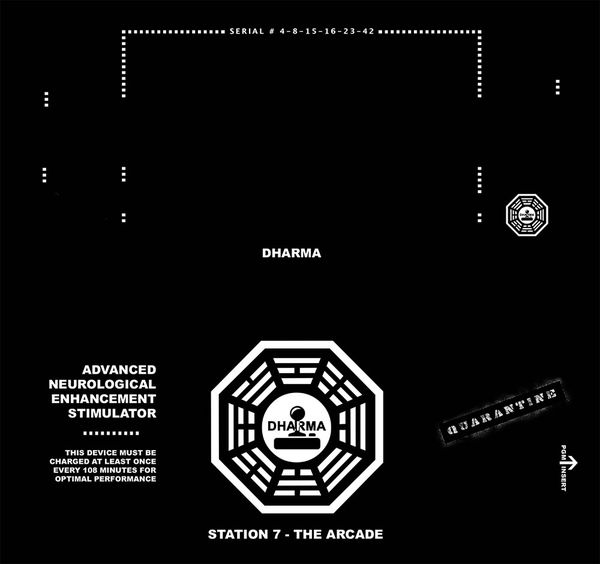 PSP 3000 Skin - Dharma Black (Image 2)