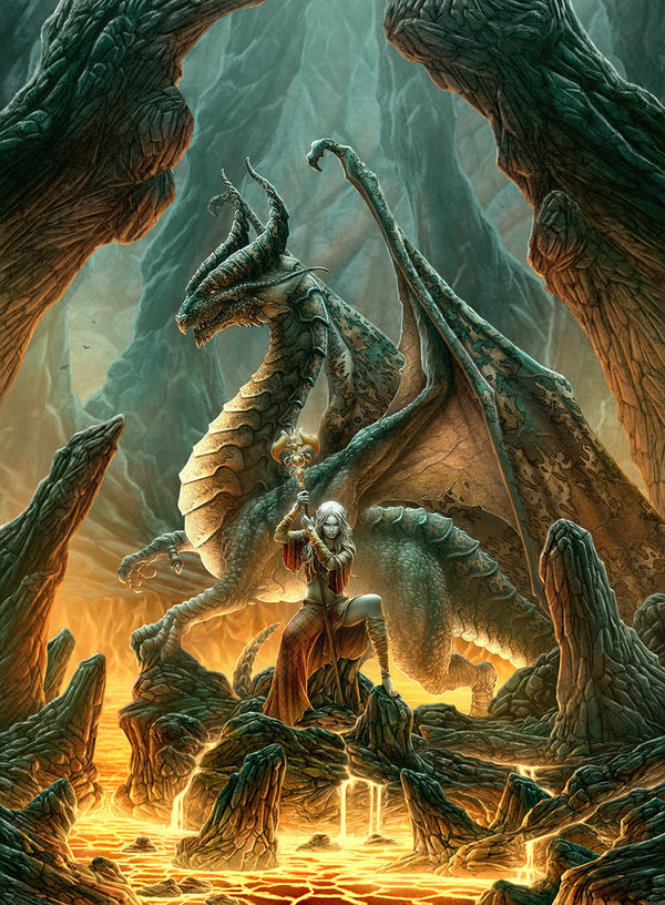 Amazon Kindle 8th Gen Skin - Dragon Mage (Image 5)