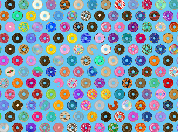 Laptop Sleeve - Donut Party (Image 9)