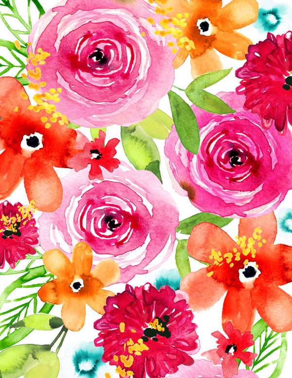 Amazon Kindle Oasis Skin - Floral Pop (Image 2)