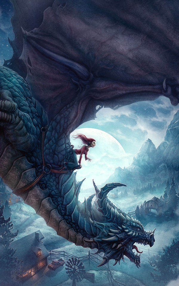 Nintendo 2DS Skin - Flying Dragon (Image 2)