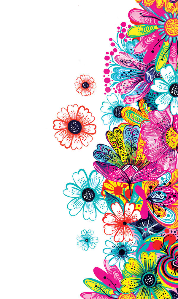 Dell XPS 13 (9343) Skin - Intense Flowers (Image 2)