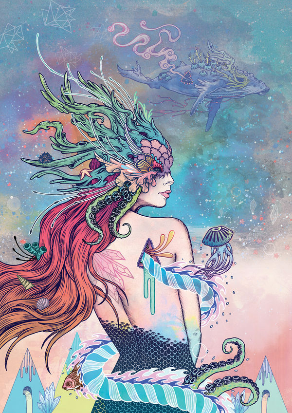 Wii Nunchuk Skin - Last Mermaid (Image 2)