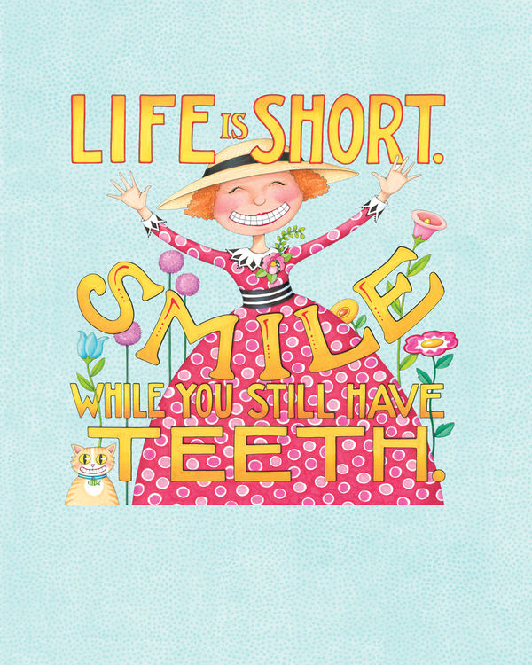 Tablet Sleeve - Life is Short (Image 4)