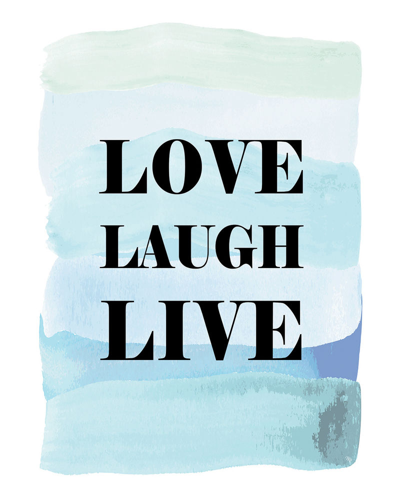 Laptop Skin - Love Laugh Live (Image 6)