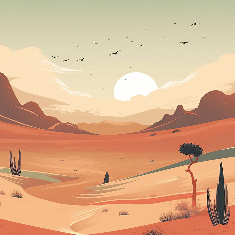 Meandering Desert (Artwork)
