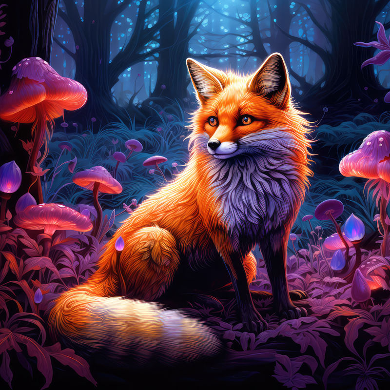 Radiant Fox (Artwork)
