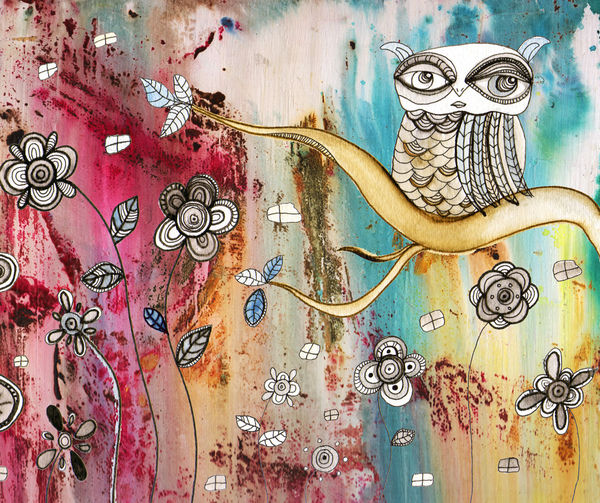 Dell XPS 13 (9343) Skin - Surreal Owl (Image 2)