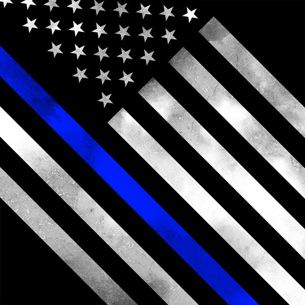 Microsoft Xbox One S Console and Controller Kit Skin - Thin Blue Line Hero (Image 5)