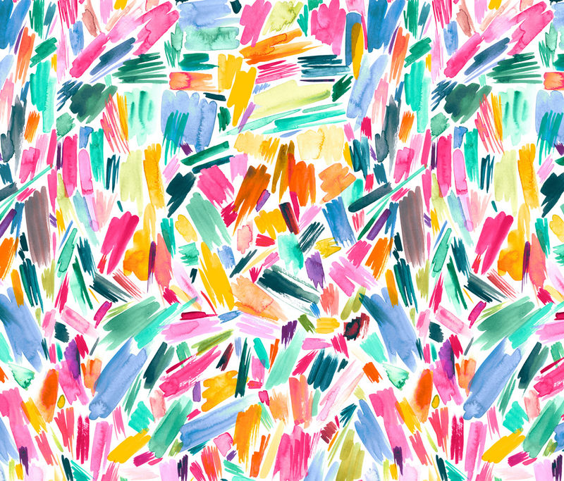 Kindle Paperwhite Skin - Watercolor Colorful Brushstrokes (Image 2)