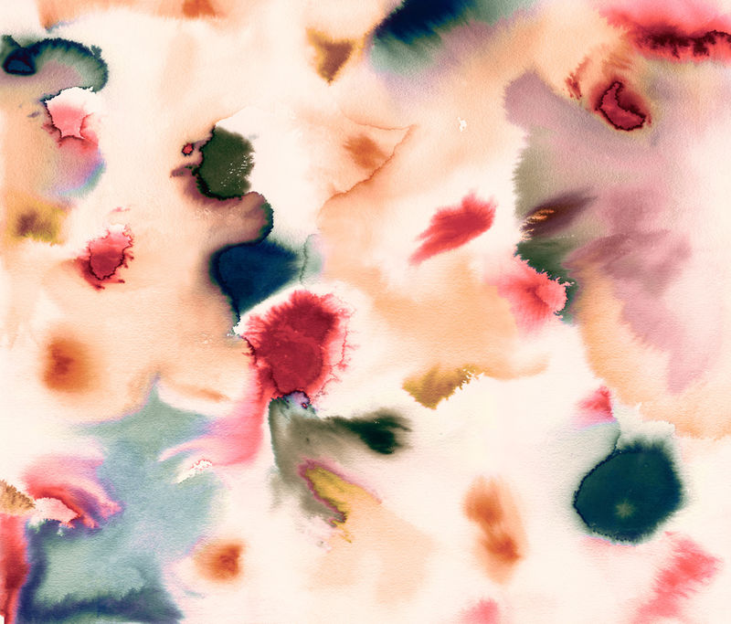 Apple iPad 10th Gen Skin -  Abstract Watercolor Mineral (Image 2)