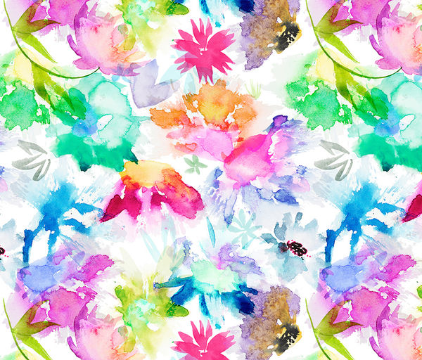 Tablet Sleeve - Watercolor Spring Memories (Image 4)
