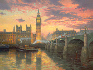 London - Thomas Kinkade