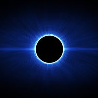 Xbox 360 S Skin - Blue Star Eclipse (Image 2)