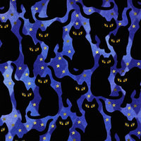 Nintendo New 3DS XL Skin - Cat Silhouettes (Image 2)