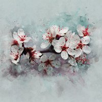 MacBook Air (M2, 2022) Skin - Cherry Blossoms (Image 2)