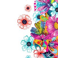 Dell XPS 13 (9343) Skin - Intense Flowers (Image 2)