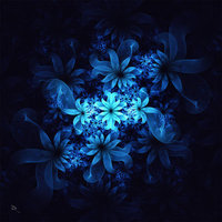 Apple iPad Air Skin - Luminous Flowers (Image 2)