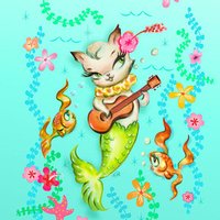 Microsoft Xbox One S Console and Controller Kit Skin - Merkitten with Ukelele (Image 5)